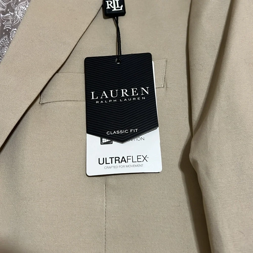 Lauren Ralph Lauren Men's UltraFlex Classic-Fit Sport Coat Tan